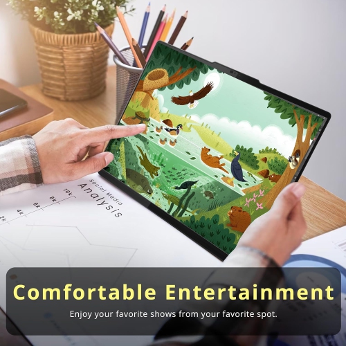 Open Box - Lenovo Yoga 7i 2-in-1 16" 2K Touchscreen Laptop, Intel Ultra 7 155U, 1TB SSD, 16GB LPDDR5X, Backlit Keyboard, Fingerprint Reader, WiFi 6E,