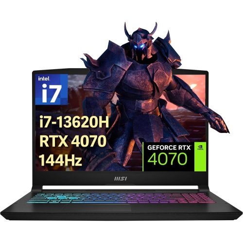 MSI  Refurbished (Excellent) - Katana 15.6" 144Hz Fhd Gaming Laptop, Intel I7-13620H, 2Tb PCie SSD, 64GB Ddr5, 4 Zone RGB Keyboard, Nvidia Geforce