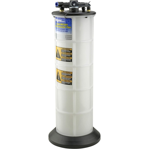 Évacuateur manuel de liquide Mityvac 7201 avec réservoir de 2,3 gallons; Évacuation ou distribution de liquides à l'aide d'un bouton-poussoir;