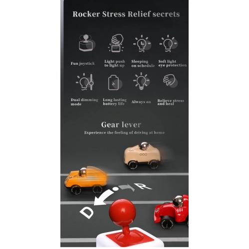 USB Toggle Rocker Switch Night Light Bedroom Sleep Light LED, 2 Light Modes, Suitable for Kids Toddler Boys Girls Birthday - Green