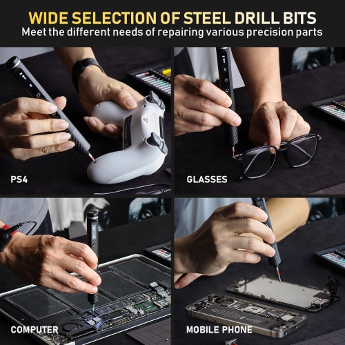 Electric Precision Screwdriver Set Multi-Function Laptop, Mobile Phone Repair Tool - 5-Speed Electric 71-in-1 Laptop Storage Screwdriver Set