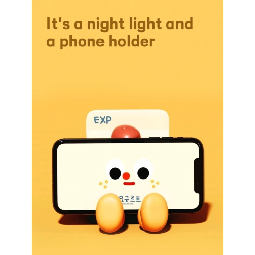 Milk box night light can be patted cartoon cute mobile phone holder charging birthday gift bedside bed decoration children's room sleep night light