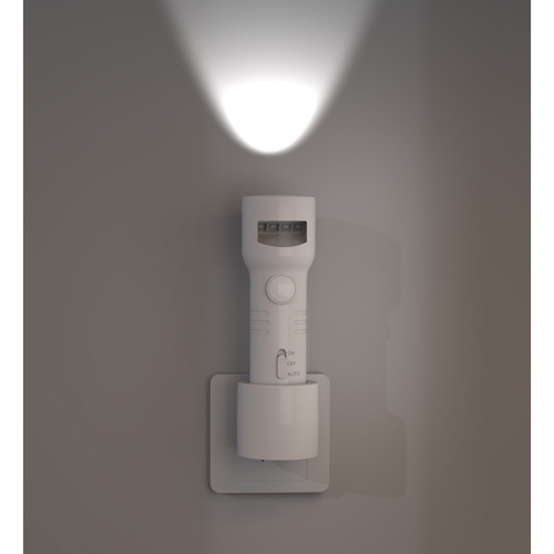 Modèle rechargeable avec lampe de poche, lampe de capteur de corps humain, veilleuse, veilleuse LED en cas de panne d'alimentation d'urgence, adapté