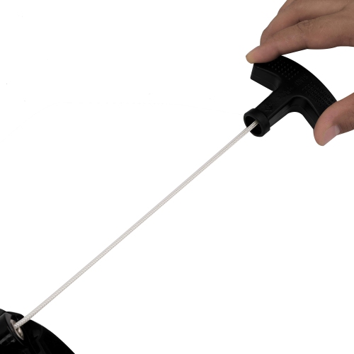 Lawn Mower Pull Starter with Telescopic Spring Pull Cord, Recoil Starter Assembly for Kohler XT675, XT650, XT775, XT800, Replaces 1416520, 14165 20S,