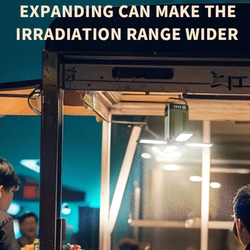 Rechargeable Lantern Power Bank Solar Camping Lantern Waterproof Portable Flashlight LED Tent Light for Camping Hiking Fishing