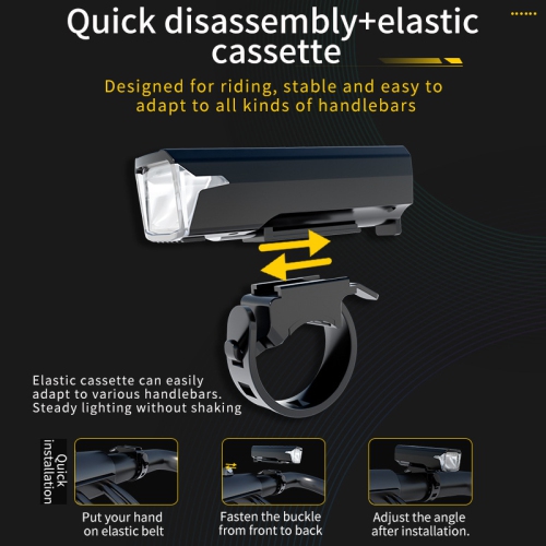 LED Bicycle Light Smart Headlight Headlamp Taillight Horn Remote control Speaker