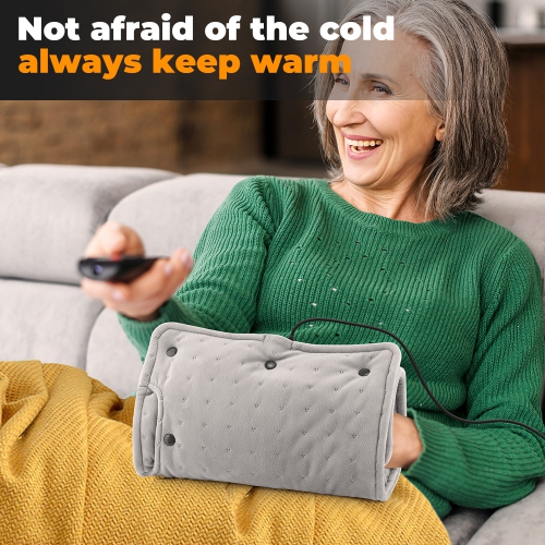 Electric Heating Muff, Heating Hand Warmer Electric Muff Plug in - Winter and Autumn Stable Heating Hand Warmer Intelligent(10.6" x 19.7")