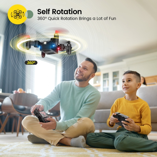 Holy Stone HS190 Foldable Mini Drone Under 249g for Kids Beginners,RC Nano Quadcopter with Altitude Hold,3D Flips,High Speeds Rotation,Throw to Go,