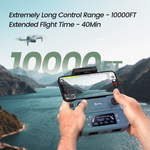 Holy Stone HS360S GPS Drone Under 249g for Adults Beginner with 4K UHD Camera,Foldable 5G FPV RC Quadcopter with 10000 Feet Control Range, Follow Me,