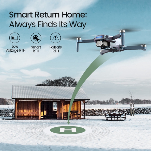 Holy Stone HS360S GPS Drone Under 249g for Adults Beginner with 4K UHD Camera,Foldable 5G FPV RC Quadcopter with 10000 Feet Control Range, Follow Me,