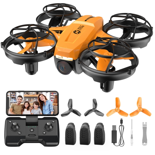 Holy Stone HS420 Mini Drone Under 249g with HD FPV Camera for Kids Adults Beginners, Pocket RC Quadcopter, Toss to Launch, Gesture Selfie, High Speed