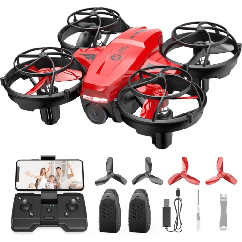 Holy Stone HS420 Mini Drone Under 249g with HD FPV Camera for Kids Beginners, Pocket RC Quadcopter, Toss to Launch, Gesture Selfie, Circle Fly, High