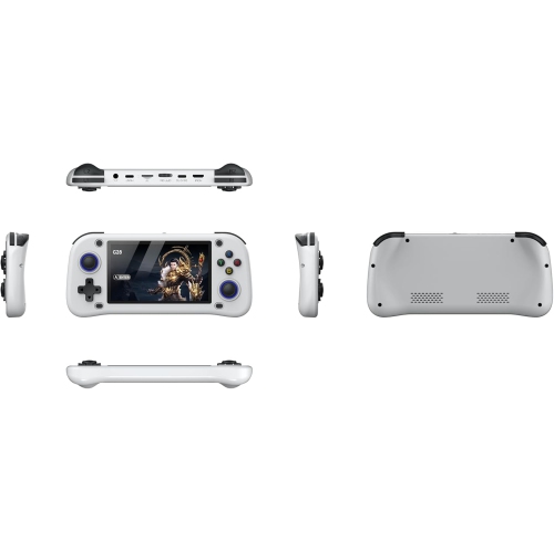 G28 Retro Game Console, 4.3 Inch HD Screen Built-in 64G TF Card Video Game Console, Plug and Play, PSP Handheld Game Console Supports Multiple