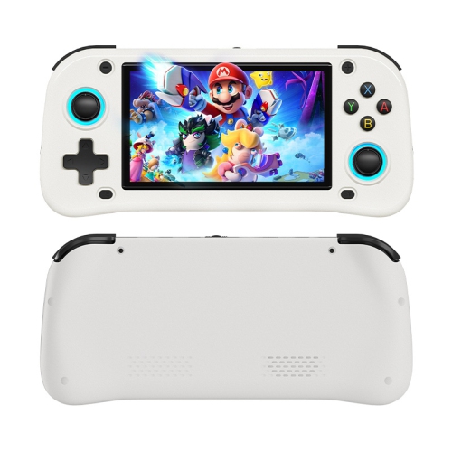 G28 Retro Game Console, 4.3 Inch HD Screen Built-in 128G TF Card Video Game Console, Plug and Play, PSP Handheld Game Console Supports Multiple