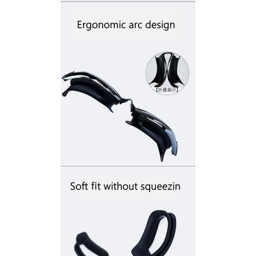 Lunettes de natation populaires pour adultes, casquettes de natation, pinces pour nez, bouchons d'oreille, lunettes de natation antibuée en silicone