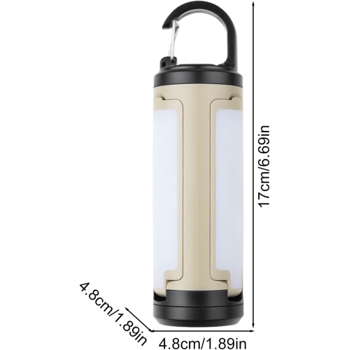 Camping Lantern - USB Rechargeable Outdoor Lantern, Foldable Portable Lighting for Outdoor Activities