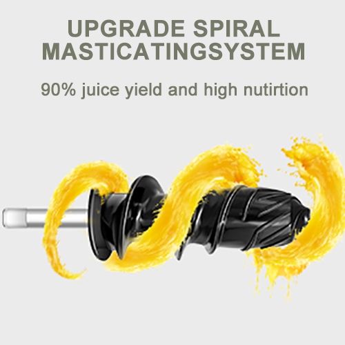 Masticating Juice Attachments for KitchenAid Mixer, 7 segment spirals, Slow Juicer Parts with Brush, Easy to Clean and Assemble, Machine not included