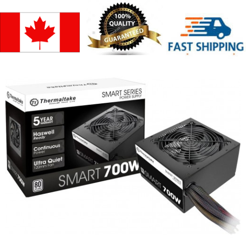 Bloc d'alimentation ATX intelligent non modulaire 700&nbsp;W 80+White de Thermaltake