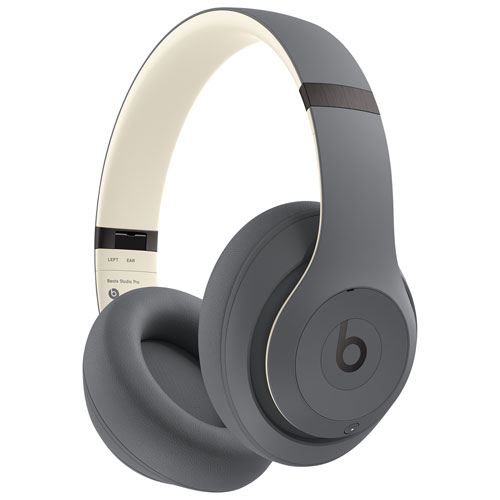 Beats By Dr. Dre Studio Pro Over-Ear Noise Cancelling Bluetooth Headphones - Grey - Only at Best Buy