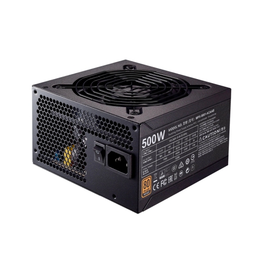 Cooler Master 500 Watt MWE Bronze 500 Watt 80 Plus Certified Power Supply
