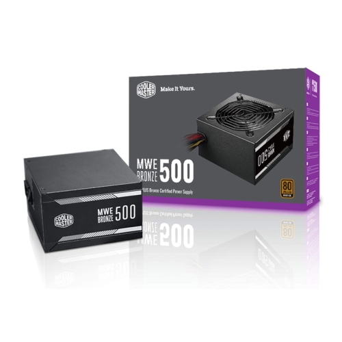 Cooler Master 500 Watt MWE Bronze 500 Watt 80 Plus Certified Power Supply
