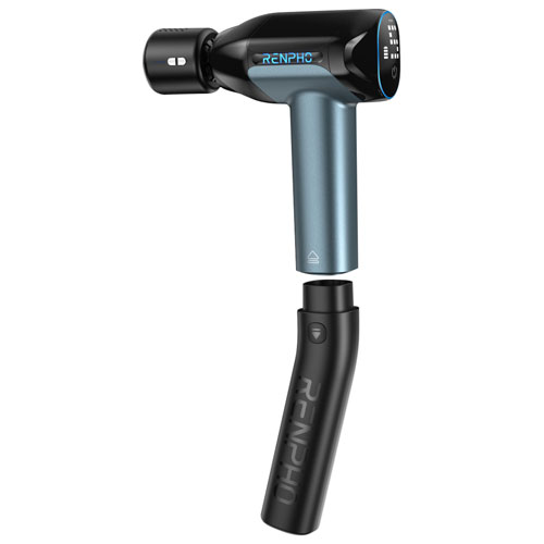 Renpho Reach 2 Thermacool Massage Gun with Removable Handle - Black