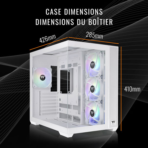 Ordinateur de jeu View de Thermaltake (Ryzen 7 9800X3D d'AMD/RAM 32 Go/SSD 2 To/RTX 5070) - Anglais - Exclusivité Best Buy