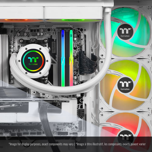 Ordinateur de jeu View de Thermaltake (Ryzen 7 7800X3D d'AMD/RAM 32 Go/SSD 1 To/Radeon RX 9070 XT) - Anglais - Exclusivité Best Buy