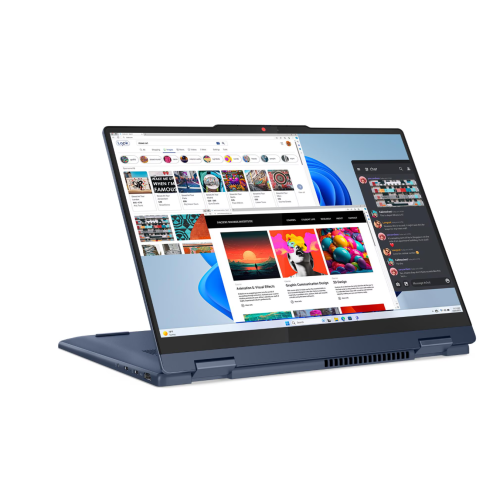 LENOVO  Ideapad 2-In-1 Convertible, Finger & Face Unlock, 14” Multi-Touch (1920X1200), 8-Core Ultra Fast Ryzen 7 8845Hs, 16GB Ddr5 Ram, Large 1Tb