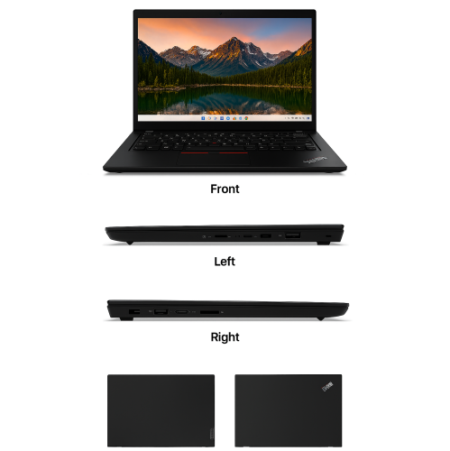 Refurbished - Lenovo ThinkPad T490 14" FHD Touchscreen Laptop - Intel i7-8665U, 16GB RAM, 256GB SSD, Windows 11 Pro, Backlit Keyboard