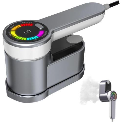 Fer à repasser, fer à repasser de voyage à vapeur de 1200&nbsp;W avec 6 modes de repassage intelligents, fer à repasser portatif avec réservoir