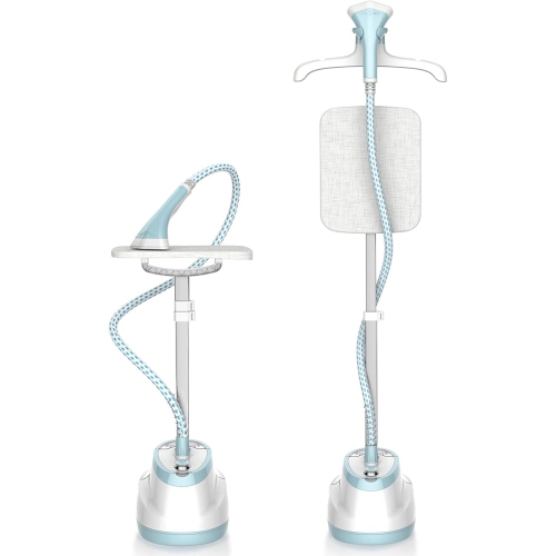 Standing Clothes Steamer Generator 1.8L Water Tank Adjustable Height Pole Fast Heat-up for Home Garment Steamer 1350W