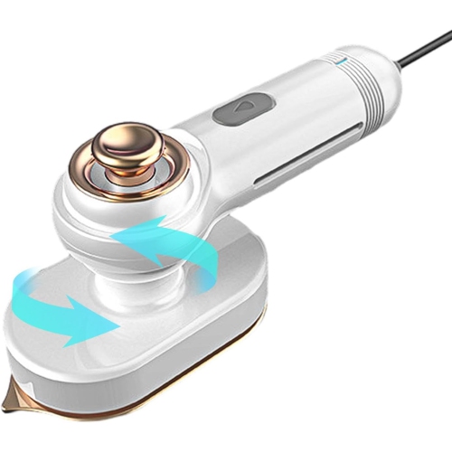 Mini Steam Iron - 90° Rotatable Handle Iron Steamer For Clothes,Garment Steamer For Household And Portable Use Clothing Iron white