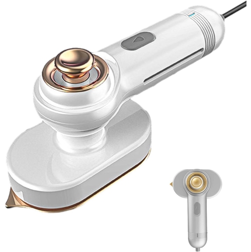 Mini Steam Iron - 90° Rotatable Handle Iron Steamer For Clothes,Garment Steamer For Household And Portable Use Clothing Iron white