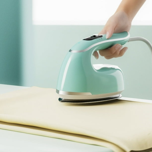 Steam Iron, Portable Clothes Steamer, 800W Power, Foldable Design, For Home Travel, Wrinkle Removal, Stainless Steel, Lightweight, Compact, Office Use