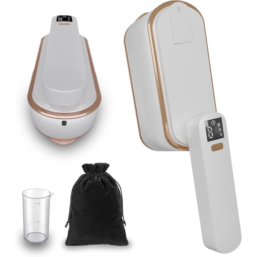 Portable Travel Steamer for Clothes, Mini Handheld Fabric Garment Travel Steamers Steam Iron for Clothing,9s Fast Heating,2-in-1 Steam Iron with Lcd