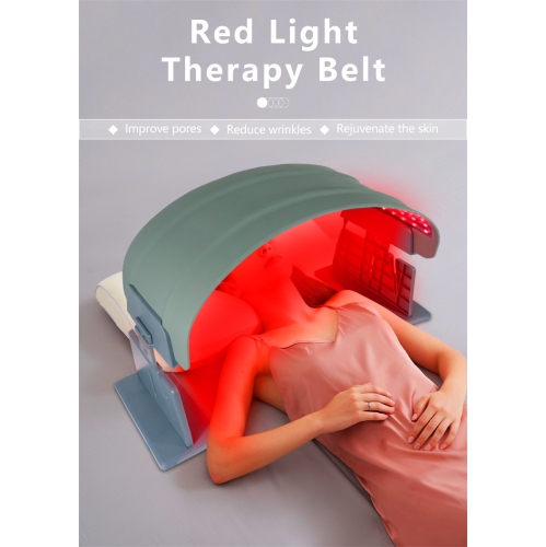 New infrared LED photon pulse spectrometer household heating belt silicone beauty large row of lights - [upgraded version] large row of lights