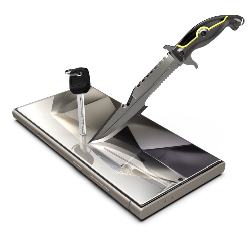 Suitable for Samsung s24ultra protective film SAMSUNG film artifact dust removal chamber tempered film - HD film