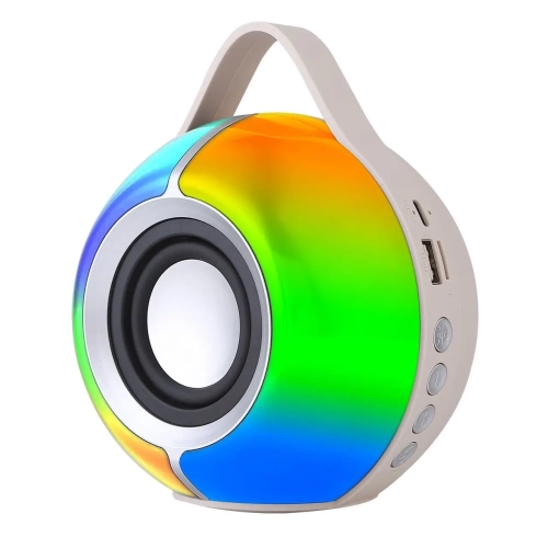 New Bluetooth Speaker RGB High-value Atmosphere Light Portable Outdoor ...