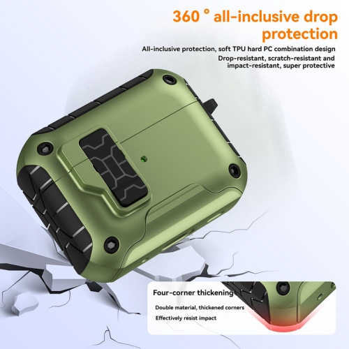 Étui de protection pour écouteurs, adapté à la couverture AirPodspro/Pro2 étui de protection pour casque Bluetooth - étui de protection seulement