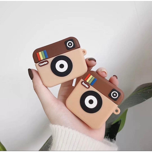 Suitable for Airpods 1/2 earphone case Silicone keychain design protective case Silicone protective cover Cute protective cover - earphone protective