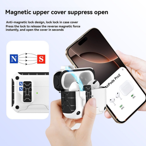 Earphone case for AirPods 4 Bluetooth earphone case, snap-on - earphone case only