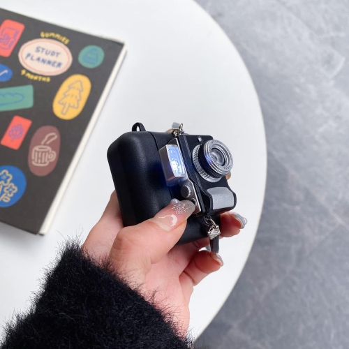 Flash camera shape, suitable for airpods 1/2 soft shell Apple earphone protective cover - earphone protective cover only
