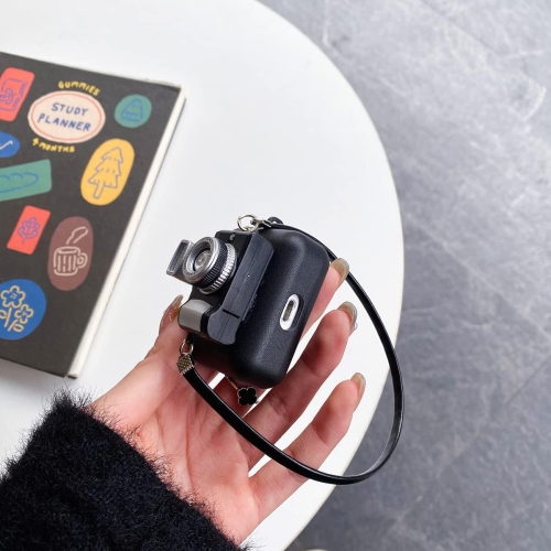 Flash camera shape, suitable for airpods 1/2 soft shell Apple earphone protective cover - earphone protective cover only