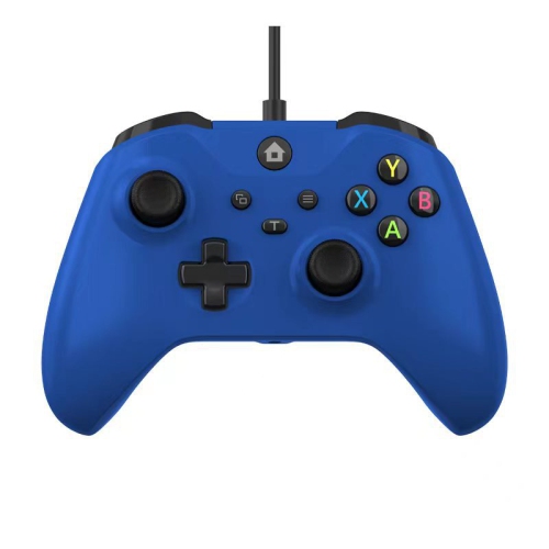 Applicable to XBOX ONE wired game controller PC/XBOXONE S game controller ONE X wired controller high-precision control Hall linear trigger-blue