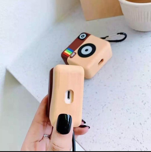 Convient aux écouteurs Airpods 3 d'Apple Étui de protection 3ᵉ génération avec porte-clés en silicone - Étui de protection pour écouteurs seulement