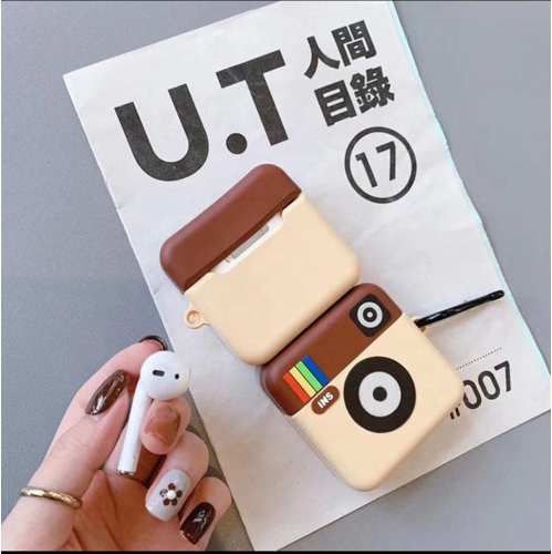 Suitable for Airpod Pro/pro 2 earphone case, third generation protective case with silicone keychain design - earphone protective case only