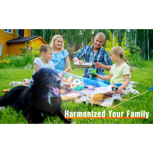 Bouchon d'écorce ultrasonique à deux têtes, dispositif d'entraînement portatif pour chien, bouchon d'écorce pour chien, prise en charge de