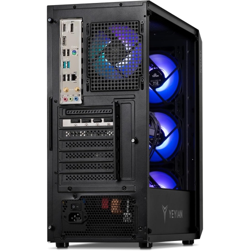 YEYIAN Yumi Prebuilt VR & AI Gaming PC, Intel i5 14400F up to 4.7GHz, RTX 5060 Ti 8GB GDDR7, 32GB DDR5 RGB 6000MHz, 1TB SSD, B760 Motherboard, Win 11