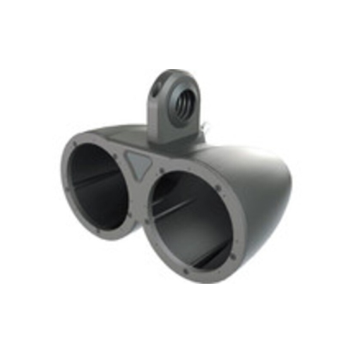 Kicker KMTED Dual 6-1/2" Tower Enclosures - Black